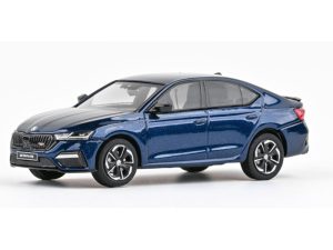 Škoda Octavia IV RS (2020) - Modrá Storm Metalíza abr 143ABZ-037KC