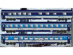set Eurocity 378/379 Berliner ČD - set B A.C.M.E. 55318