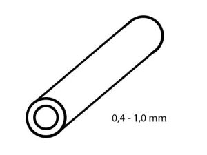 sada teleskopických trubek malého průměru 0,4-1,0 mm Albion Alloys sft1