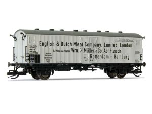 chladírenský vůz řady Gfkhs Saarbrücken English & Dutch Meat Company DRG Arnold HN9722