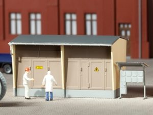 trafostanice s příslušenstvím Auhagen 11427