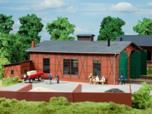 výtopna pro dvě lokomotivy Auhagen 14470