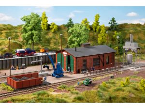 set železniční haly Auhagen 15104