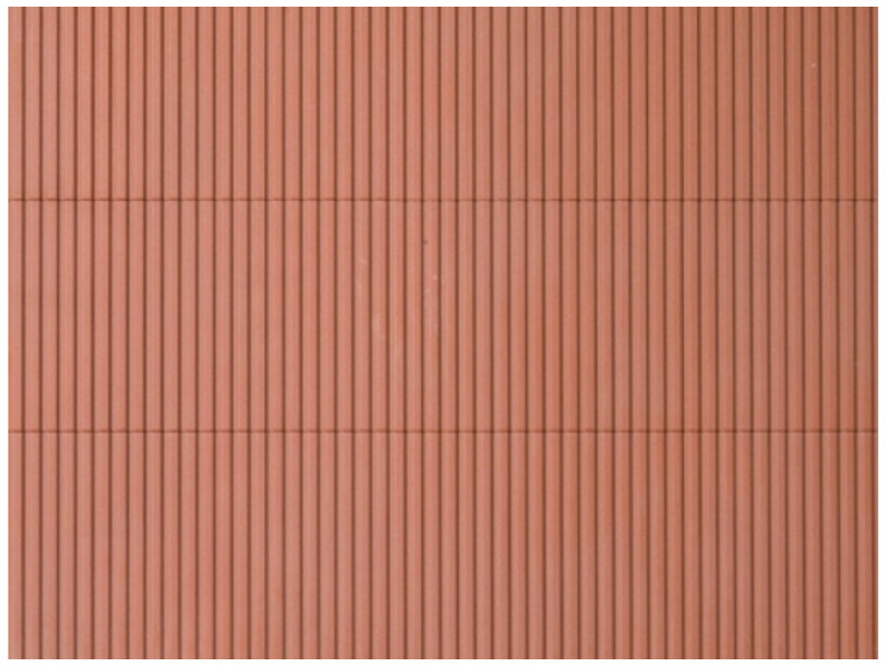 trapézový plech červený Auhagen 52432