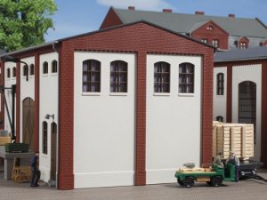 stěny 2410K omítnuté s okny B Auhagen 80721