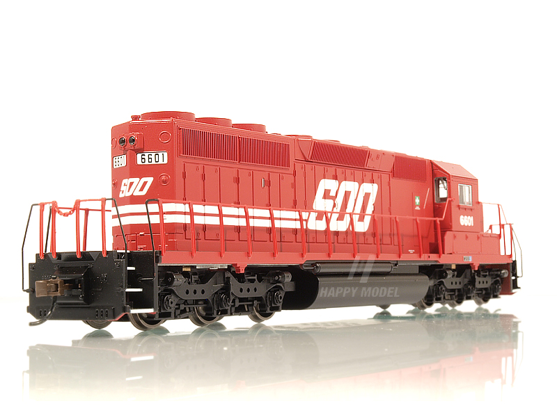 dieselová lokomotiva EMD SD40-2 - Soo Line #6601 Bachmann 67030