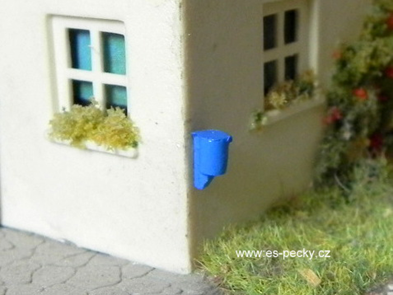 závěsné kovové koše 5ks BDDP 19356