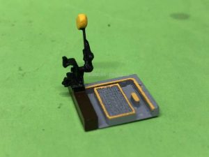 imitace výhybkového návěstidla s el.přest na pravé straně BDDP 19394