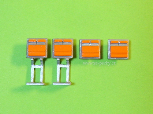 poštovní schránky České 2+2ks BDDP 23344