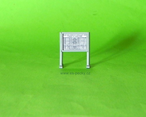 stojan na jízdní řád 2ks BDDP 23391