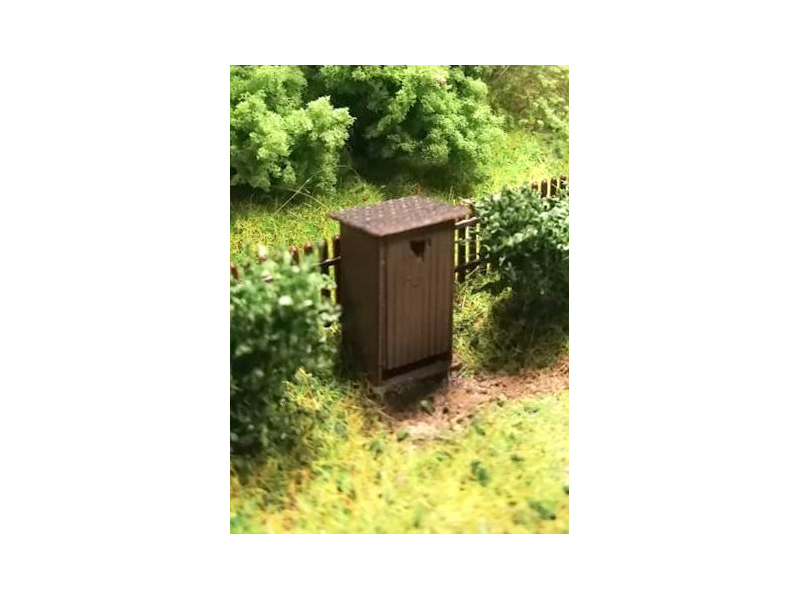 dřevěná kadibudka 2ks (stavebnice) BDDP 23430