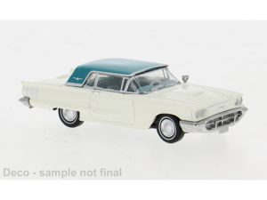Ford Thunderbird kabriolet bílý/modrý 1960 Brekina 18200