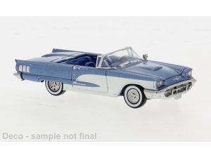 Ford Thunderbird kabriolet modrý/bílý 1960 Brekina 18204