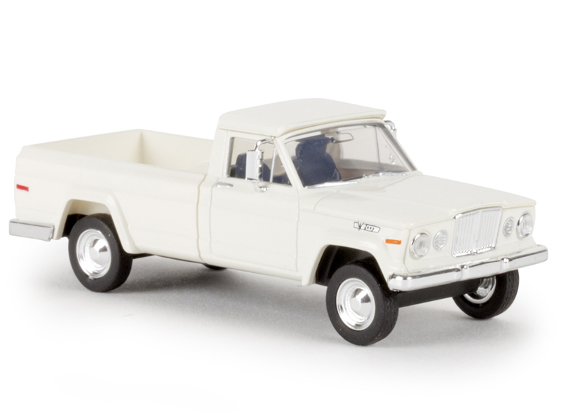 Jeep Gladiator 1962 bílý Brekina 19801