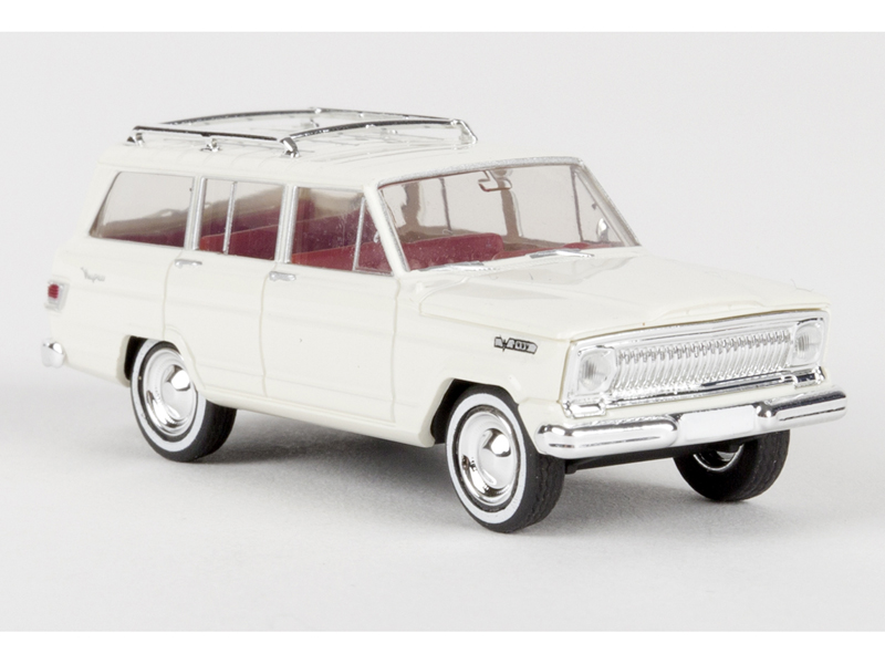 Jeep Wagoneer bílý Brekina 19851