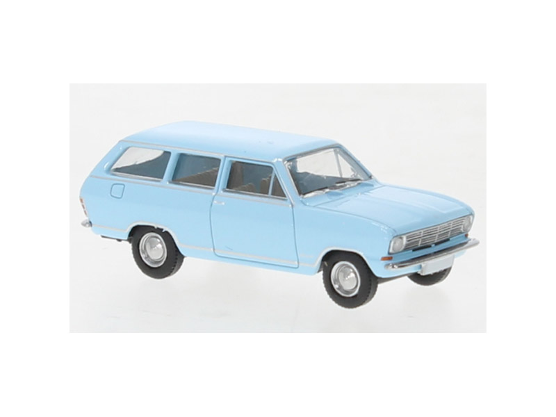 Opel Kadett B Caravan světle modrý 1965 Brekina 20430