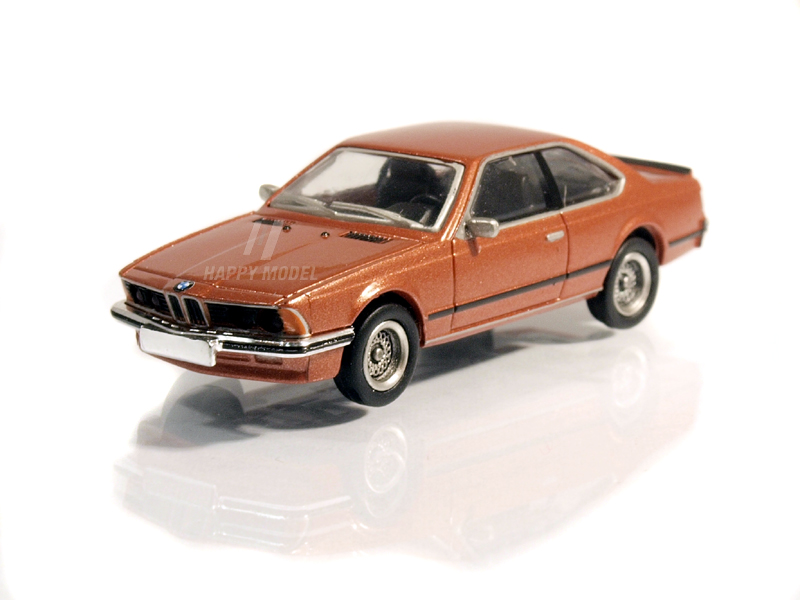 BMW 635 CSi oranžová metalíza 1977 Brekina 24359