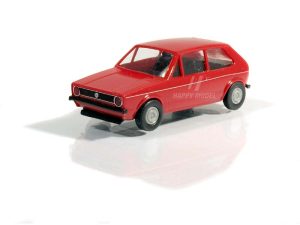 VW Golf I červený 1974 Brekina 25543