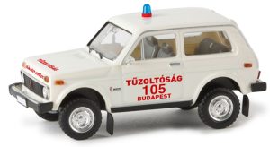 Lada Niva Feuerwehr Budapest (HUN) TD Brekina 27228