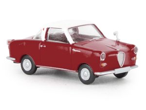 Goggomobil Coupé červený/bílý Brekina 27851