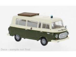 Barkas B 1000 bus Volkspolizei 1962 Brekina 30044