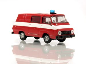 Škoda 1203 polokombi 1969 hasiči Brekina 30812