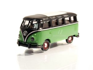 VW T1b Samba černá/zelená 1960 Brekina 31849