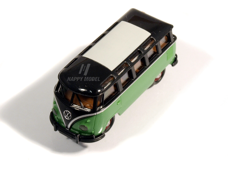 VW T1b Samba černá/zelená 1960 Brekina 31849 - Image 6