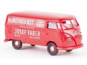 VW T1b skříňový Jawa Kundendienst Brekina 32731