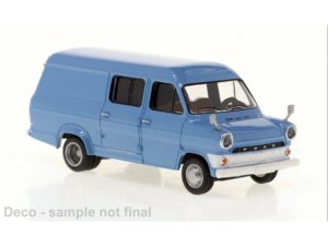 Ford Transit světle modrý 1970 Brekina 34165