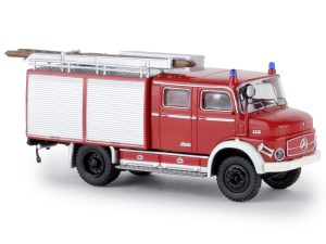 Mercedes LAF 1113 TLF 16 hasič červený / bílý Brekina 47161