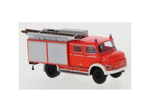 Mercedes LAF 1113 TLF 16 hasiči se skříní 1972 Brekina 47174