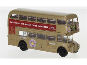 AEC Routemaster zlatý 2002 Golden Jubilee Brekina 61106