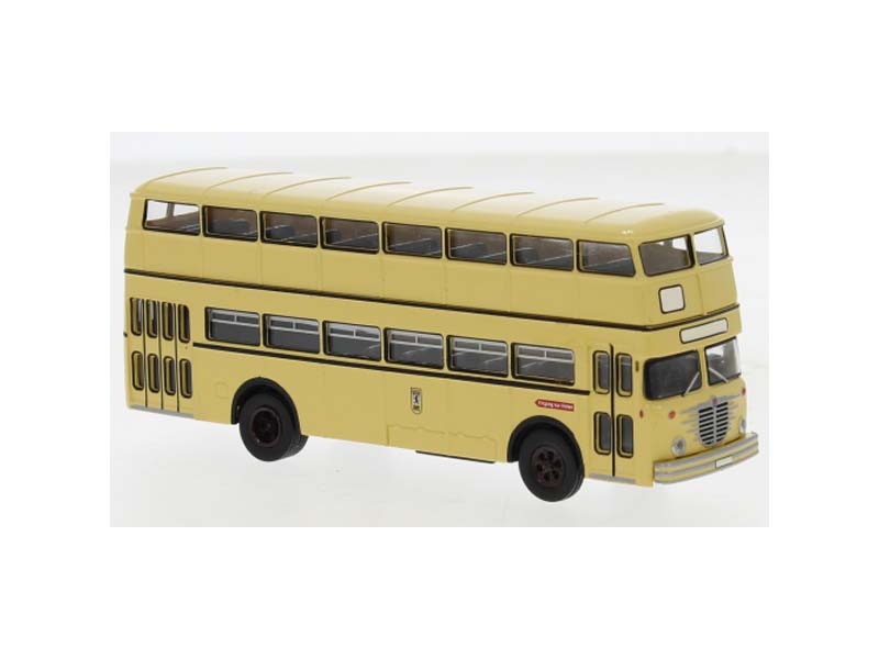 Büssing D2U dvoupatrový autobus BVG Brekina 61250