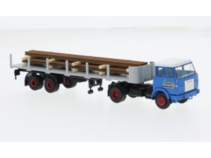 Henschel F161S klanicový návěs s nákladem Brekina 82264