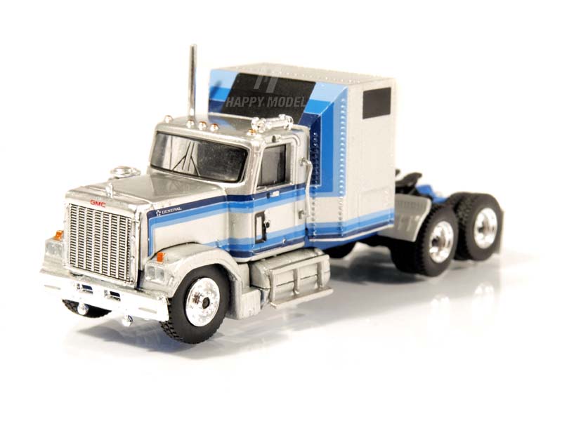 GMC General stříbrná / modrá metalíza 1980 Brekina 85775