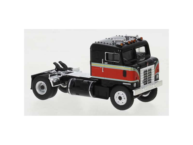 Kenworth Bullnose černá/červená 1950 Brekina 85950