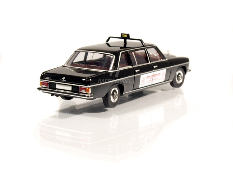 MB 220D černý dlouhý Taxi Brekina 91350 - Image 5