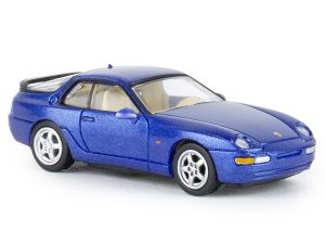 Porsche 968 tmavě modrá metaíza Brekina PCX870015