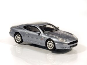 Aston Martin DB7 Coupe 1994 modrá metalíza Brekina PCX870105