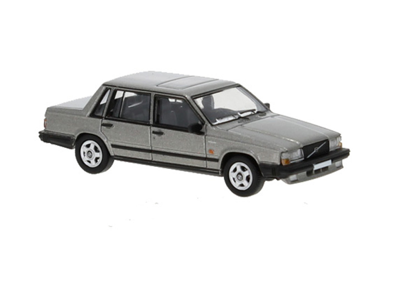 Volvo 740 tmavě šedá metalíza 1984 Brekina PCX870111