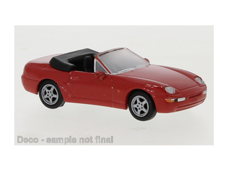 Porsche 968 Cabriolet červené Brekina PCX870180