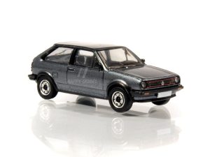 VW Polo II Coupe šedá metalíza Brekina PCX870201