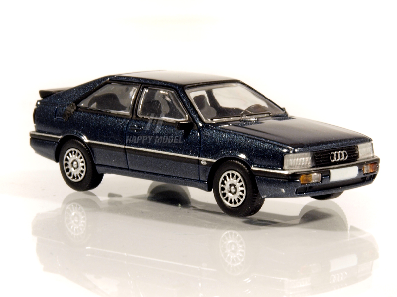 Audi Coupe tmavě modrá metalíza Brekina PCX870270