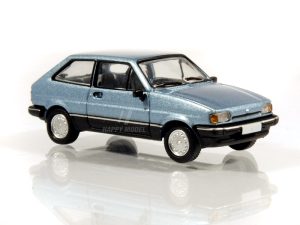 Ford Fiesta MK II světle modrá metalíza Brekina PCX870279
