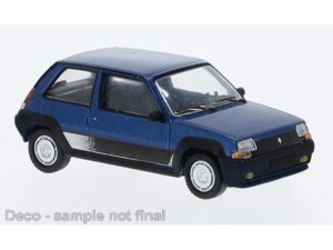 Renault 5 GT Turbo modrý metalický 1985 Brekina PCX870297