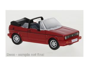 VW Golf I Cabriolet červený Brekina PCX870309