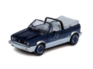 VW Golf I Cabriolet modrá metalíza Brekina PCX870311