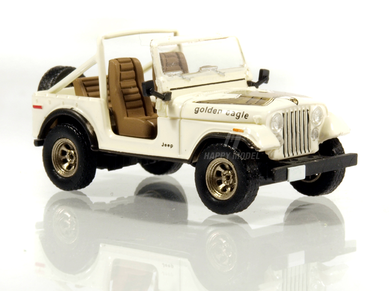 Jeep CJ-7 Golden Eagle béžové Brekina PCX870314