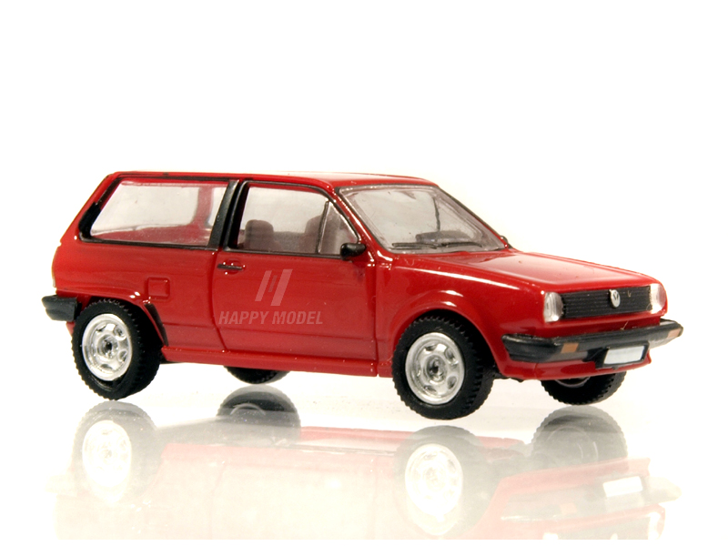VW Polo II červené Brekina PCX870332